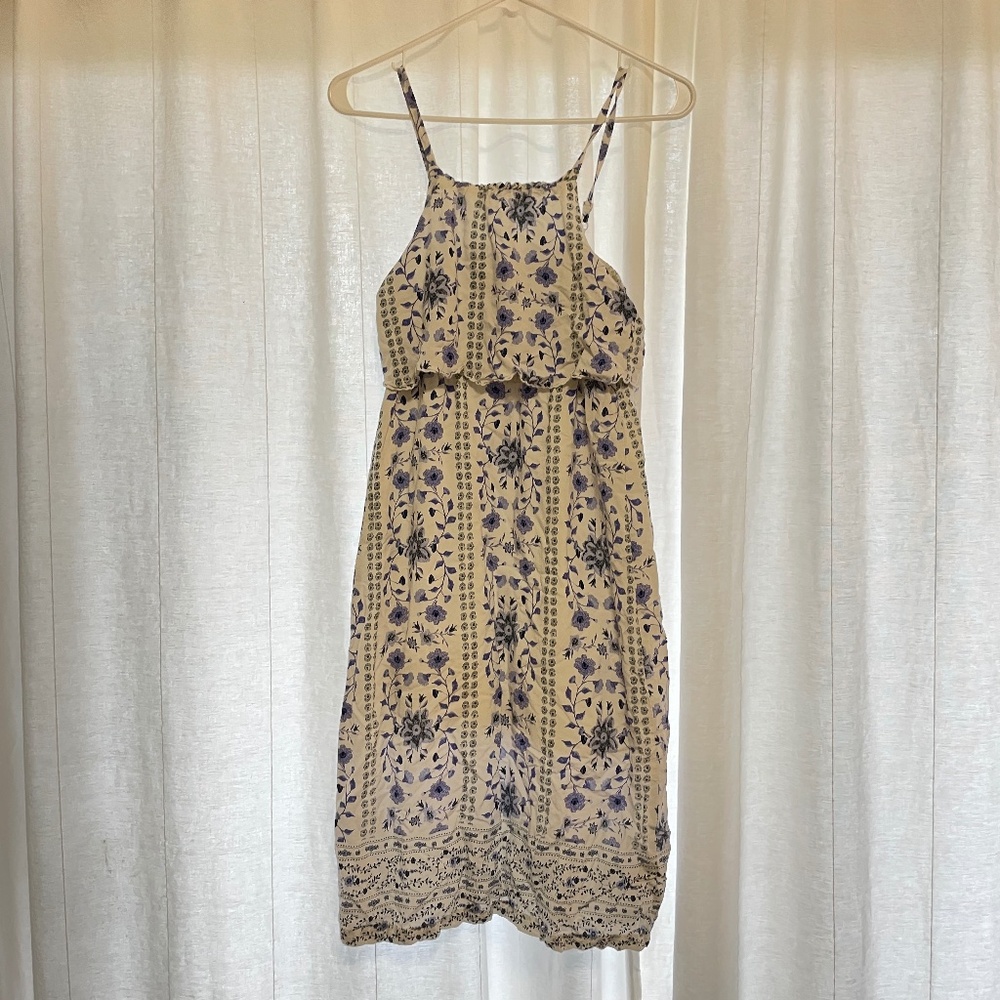 Floral Midi Old Navy Dress Girls Size Large (10-12)